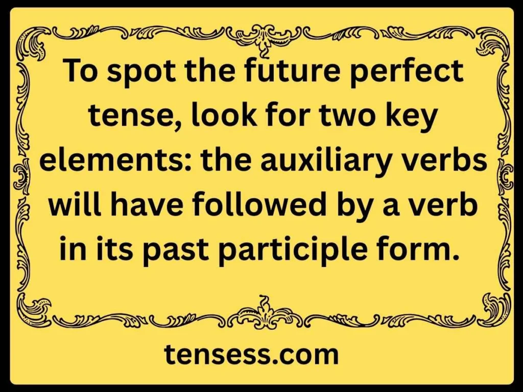 How to Recognize the Future Perfect Tense?