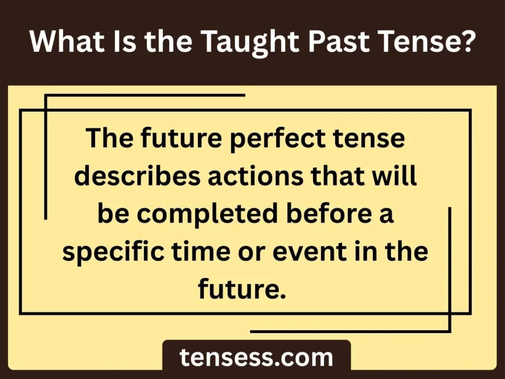 What Is the Future Perfect Tense?