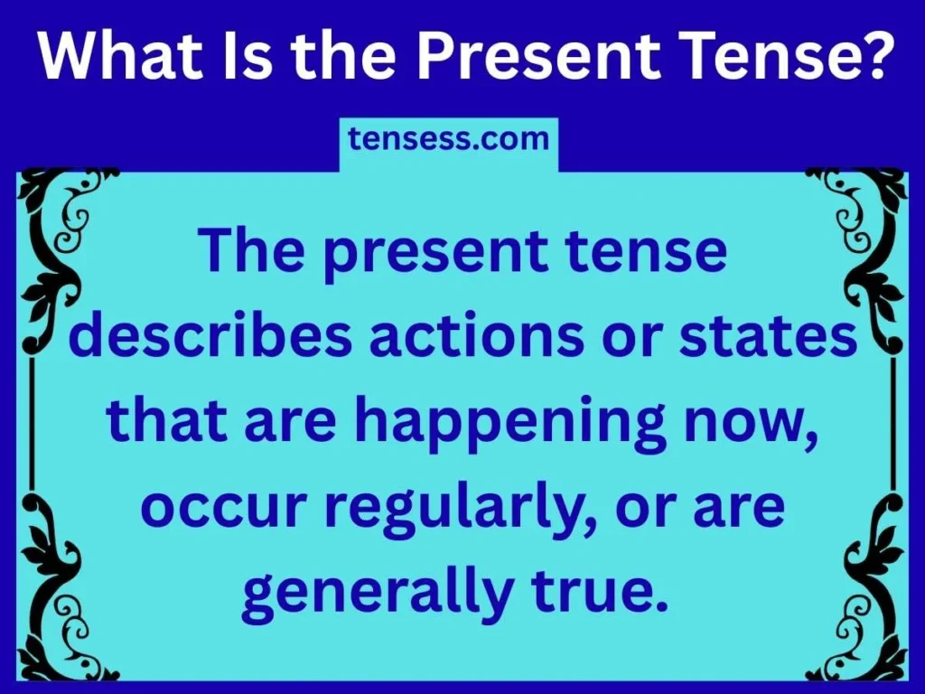 What Is the Present Tense?
