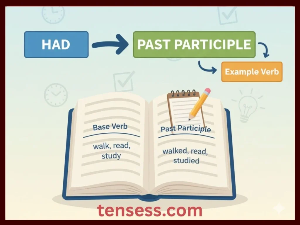 Formation: Past Perfect Tense