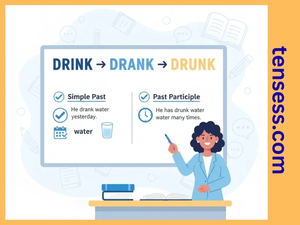 How to Recognize the "Drank" Tense?