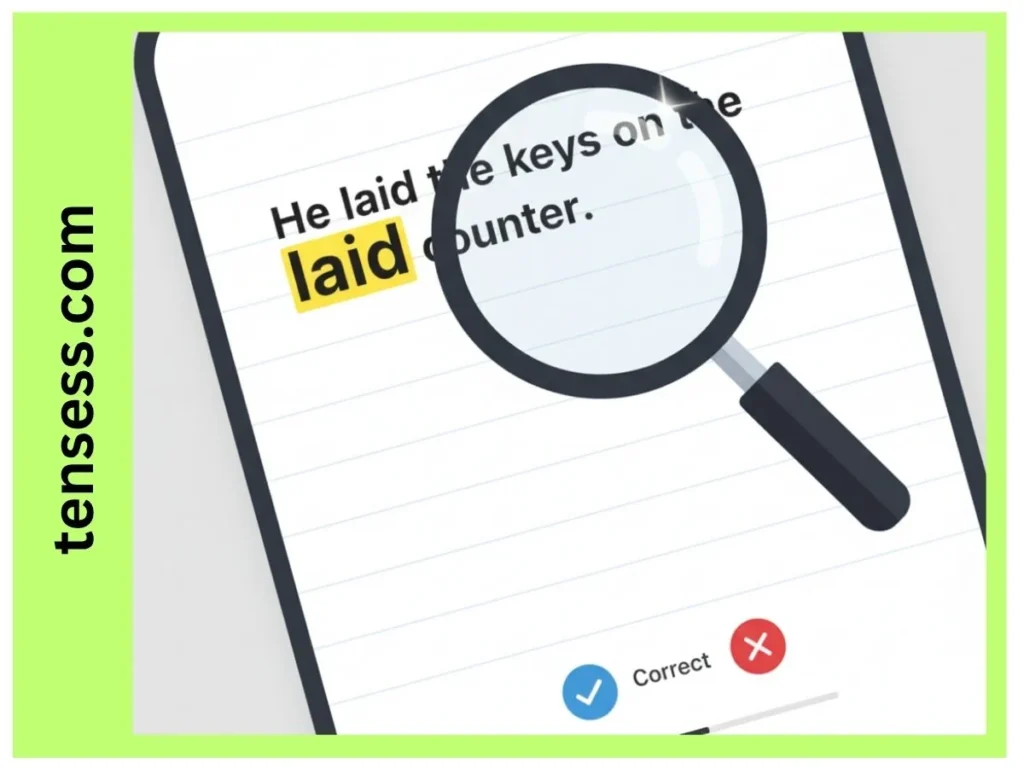 How to Recognize the "Laid" Tense?