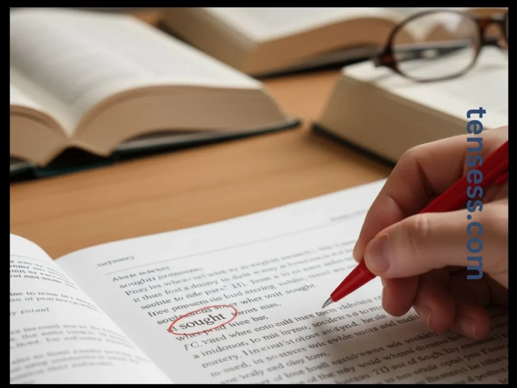 Recognition: Sought Tense