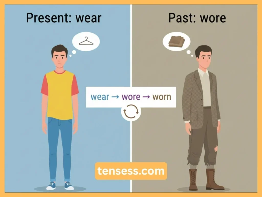 What Is the Past Tense of Wear?