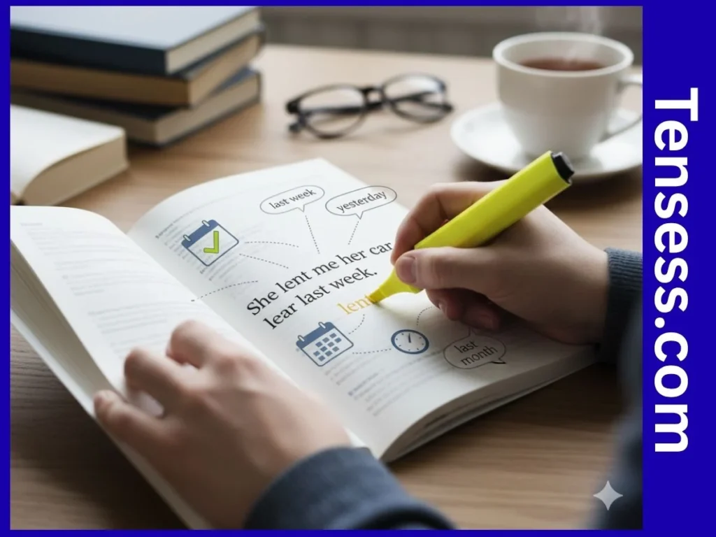 How to Recognize the Past Tense of Lend?