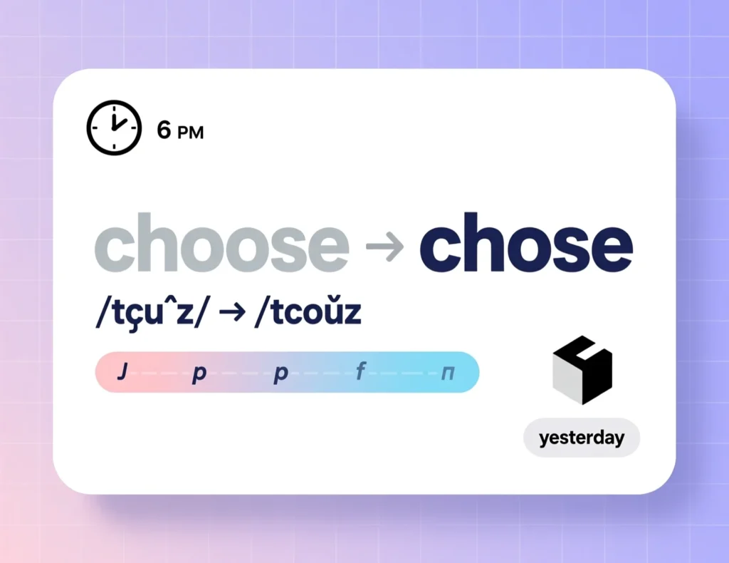 What Is the Past Tense of Choose?