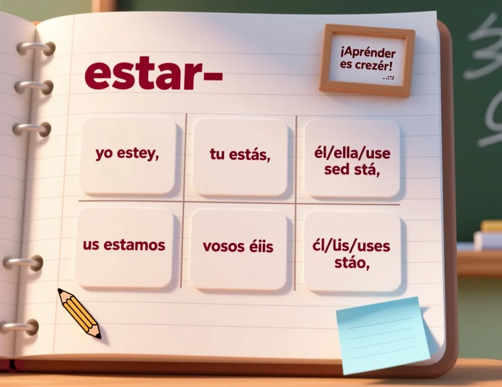 Formation of Estar Present Tense