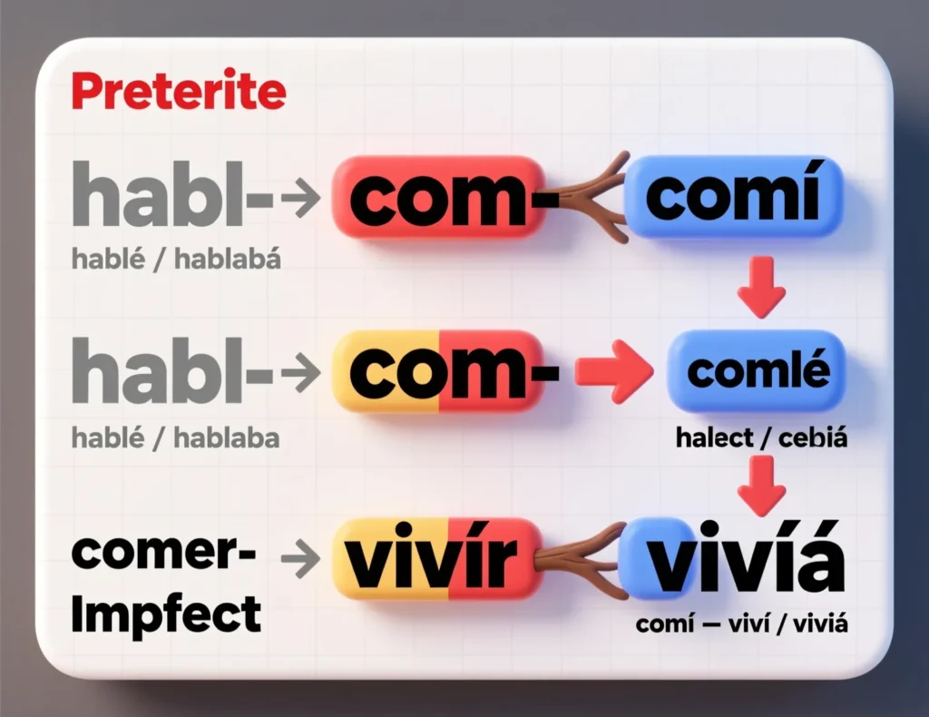 Formation of Past Tense Verbs 