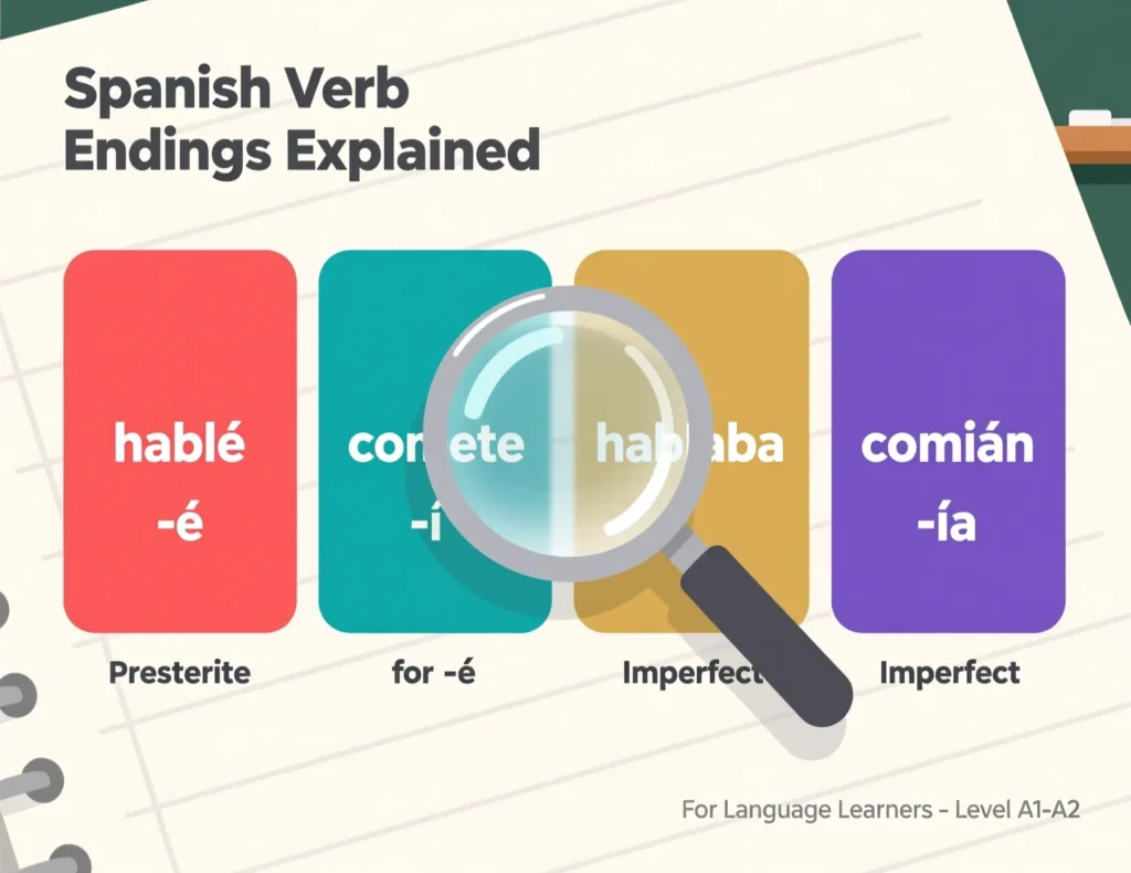 How to Recognize Past Tense Verbs in Spanish? 
