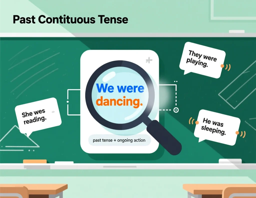 How to Recognize the Past Continuous Tense?