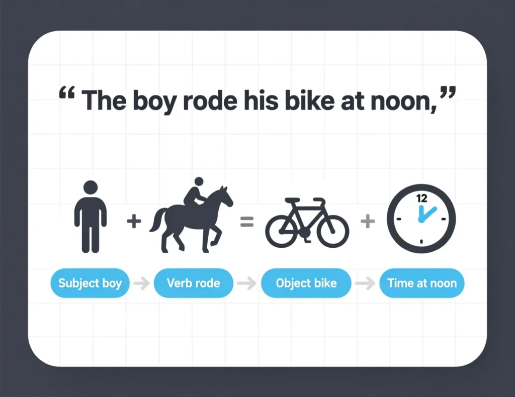 Structure of a Sentence 