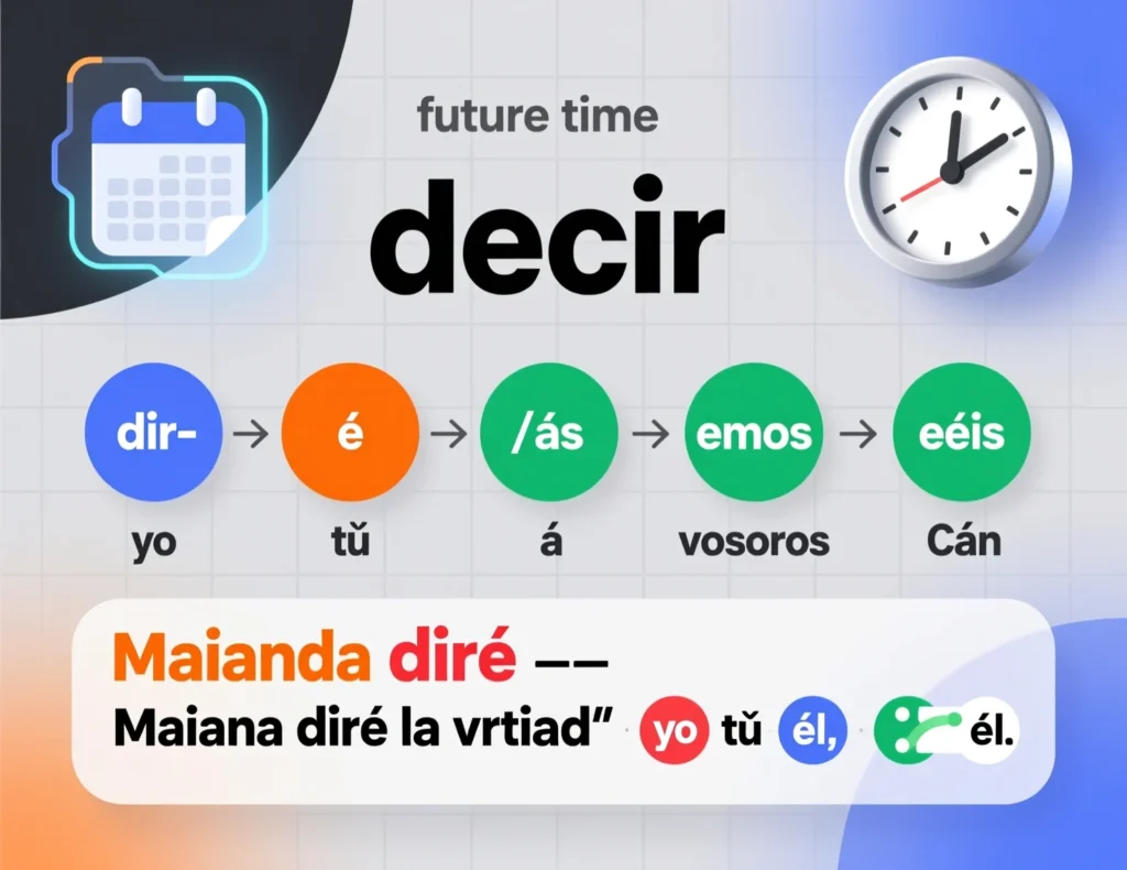 What Is the Decir Future Tense?
