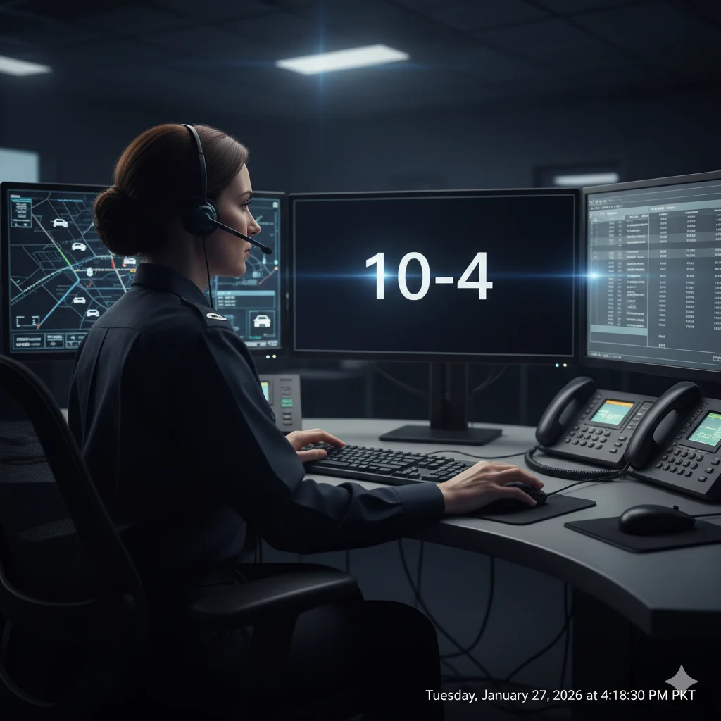 10-4 Meaning in Police and Emergency Services