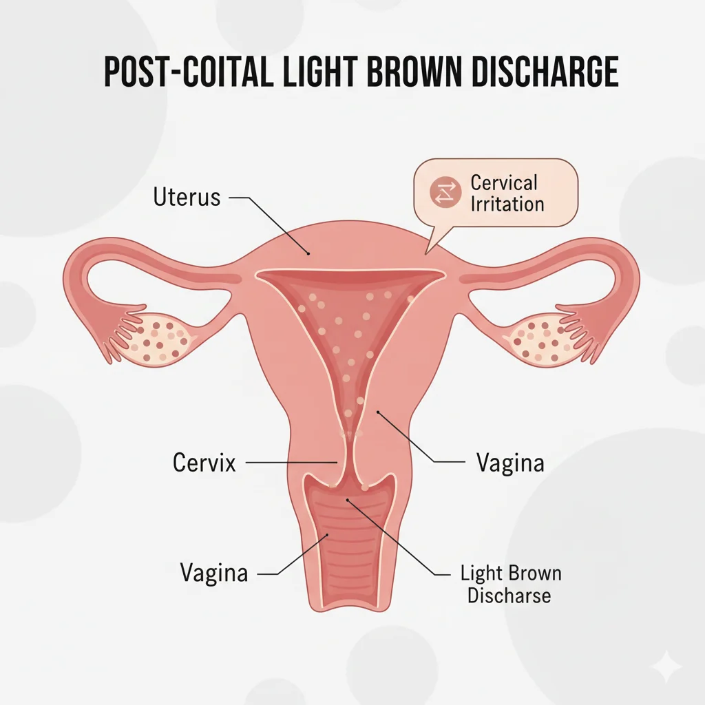 Brown Discharge After Sex