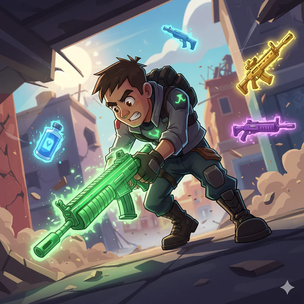 Green FN Meaning in Fortnite