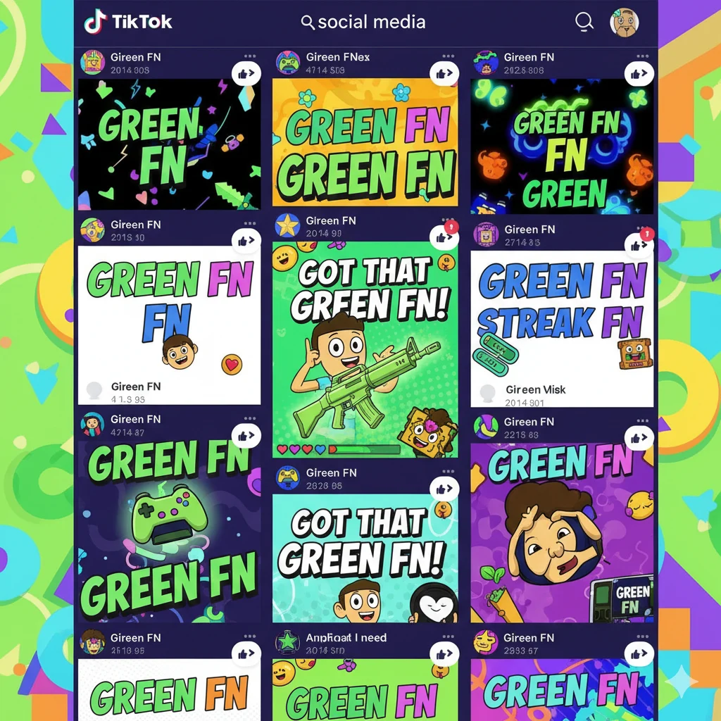 Green FN Meaning on Social Media
