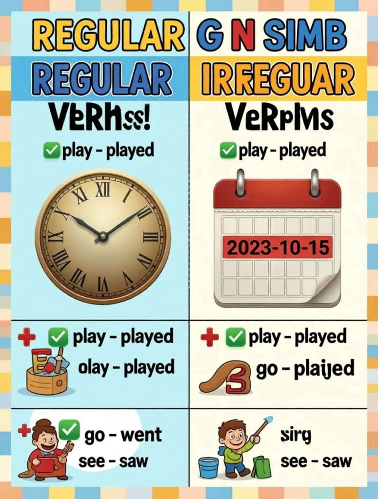 Regular and Irregular Verbs 