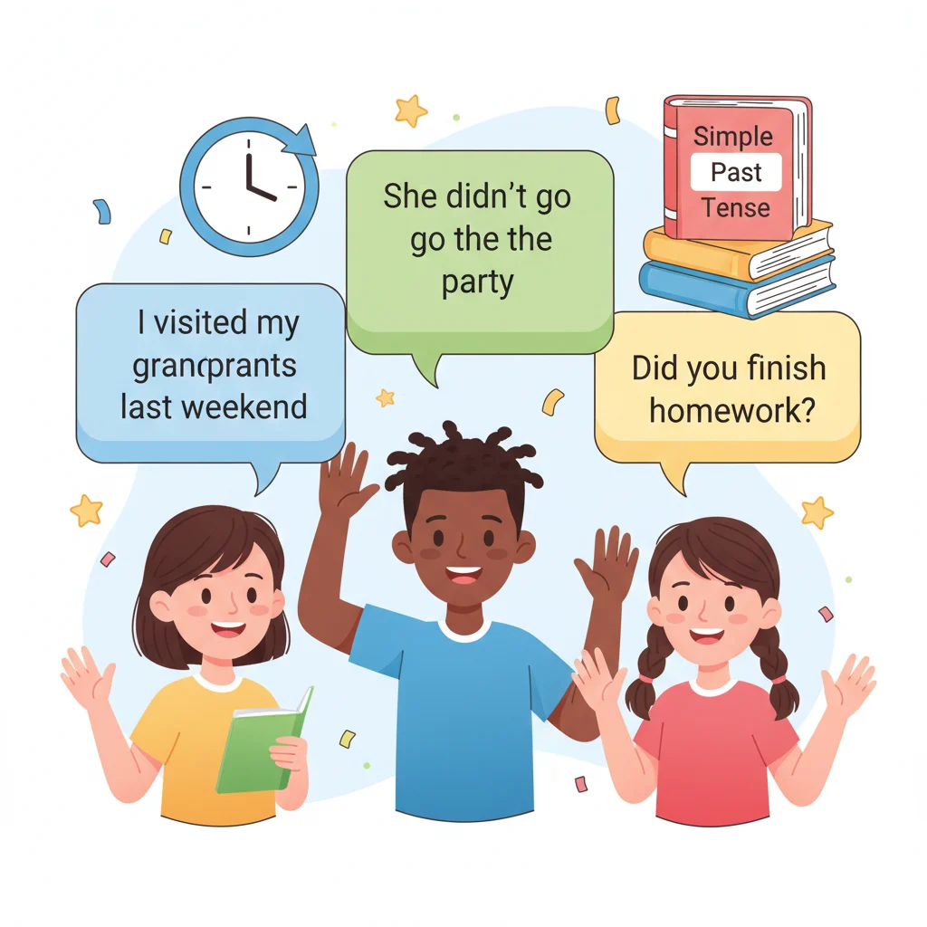 Simple Past Tense Examples