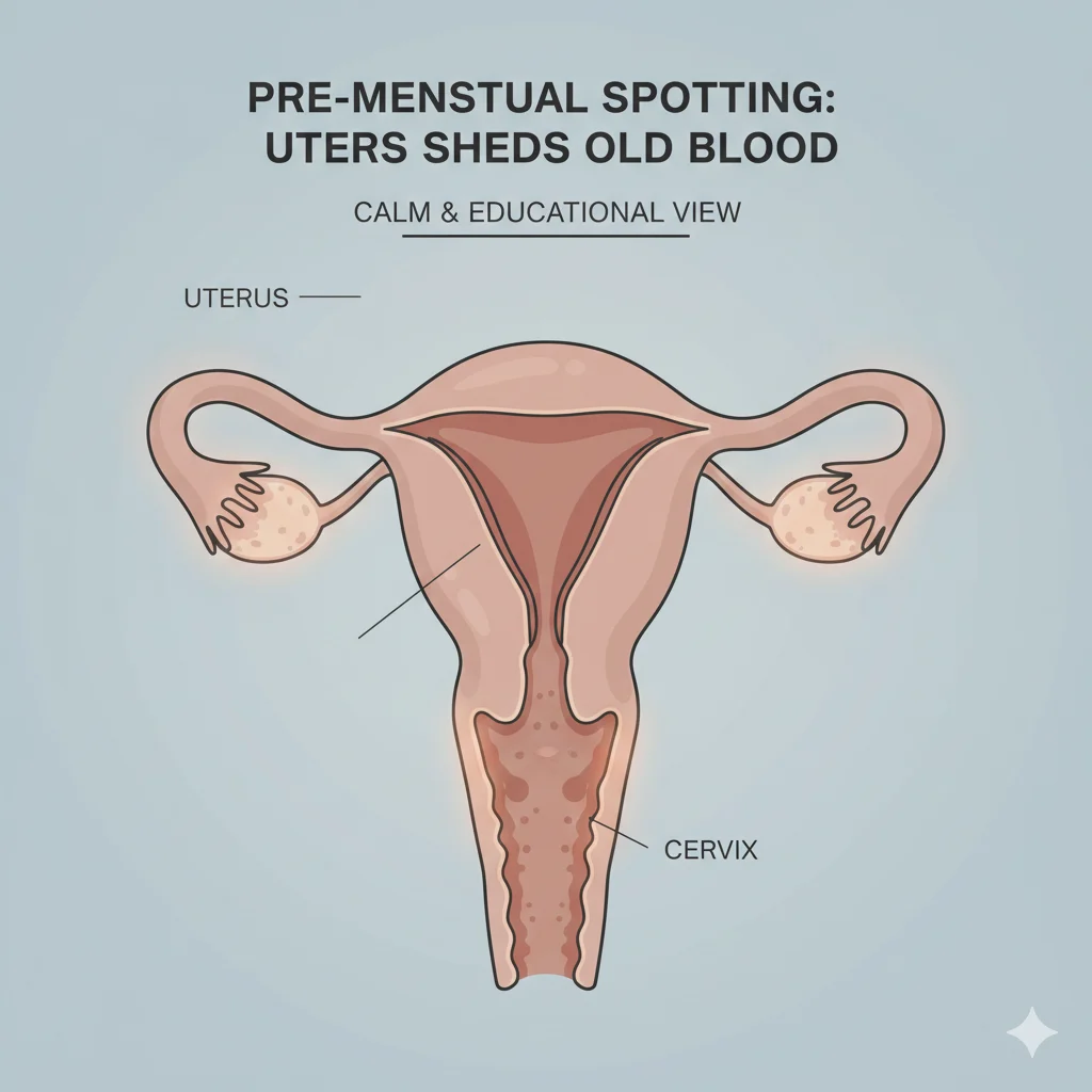 What Does Brown Discharge Mean Before Period