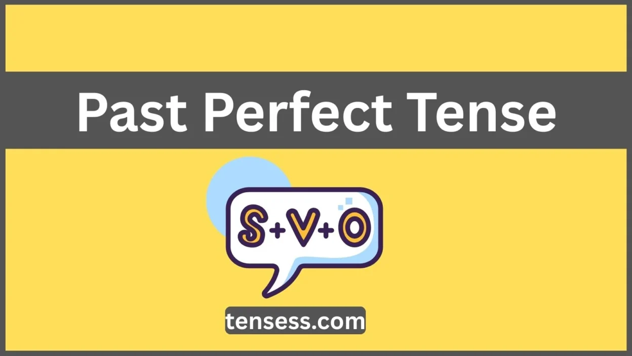 Past Perfect Tense