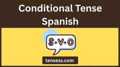 Conditional Tense Spanish