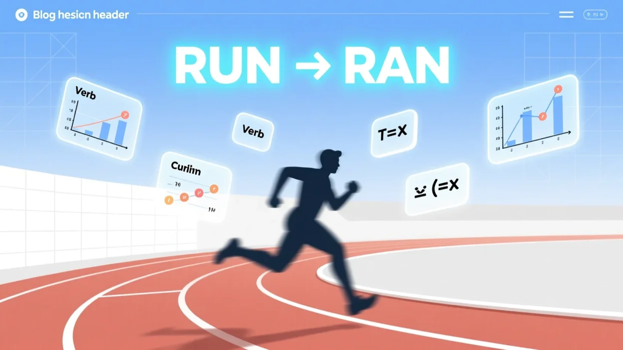 How to Use the Past Tense of Run 🕒 Correctly in Sentences