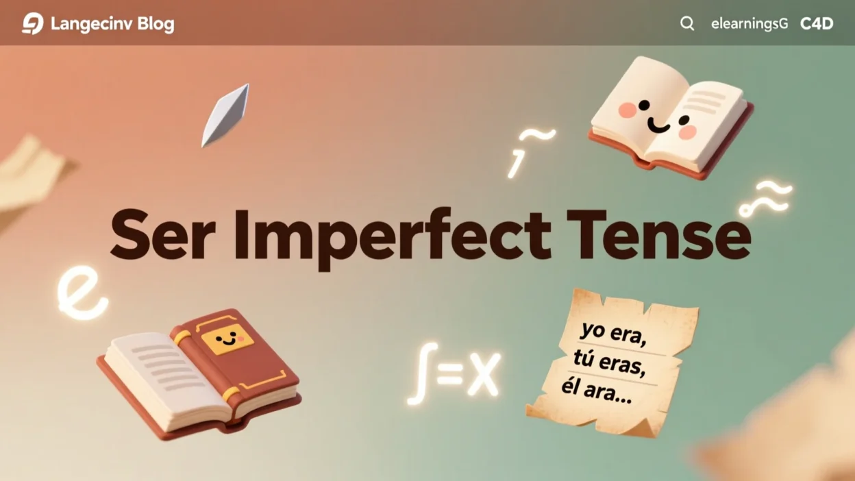 Ser Imperfect Tense Explained for 2026 Learners 🧠✨