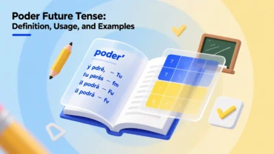 📘 Poder Future Tense Explained for 2026 Learners (With Easy Charts!)