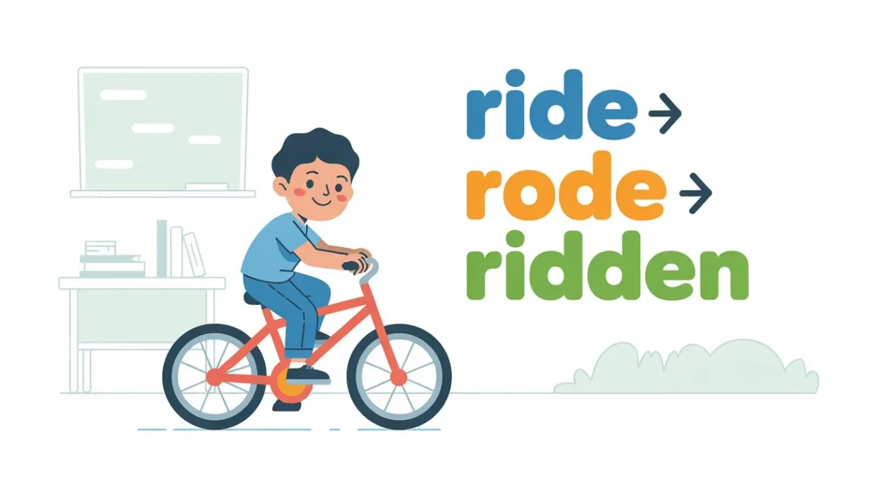 Past Tense of Ride