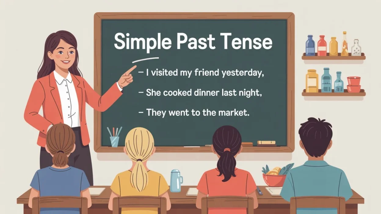 Simple Past Tense Examples