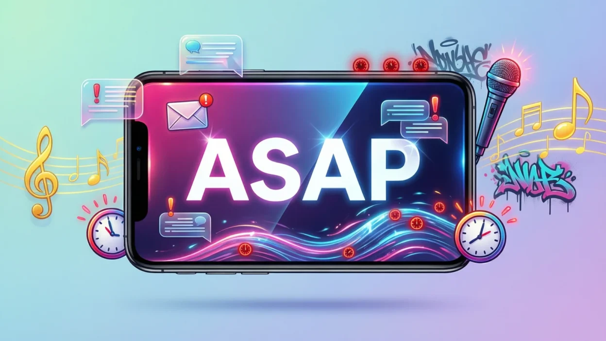 What Does ASAP Mean
