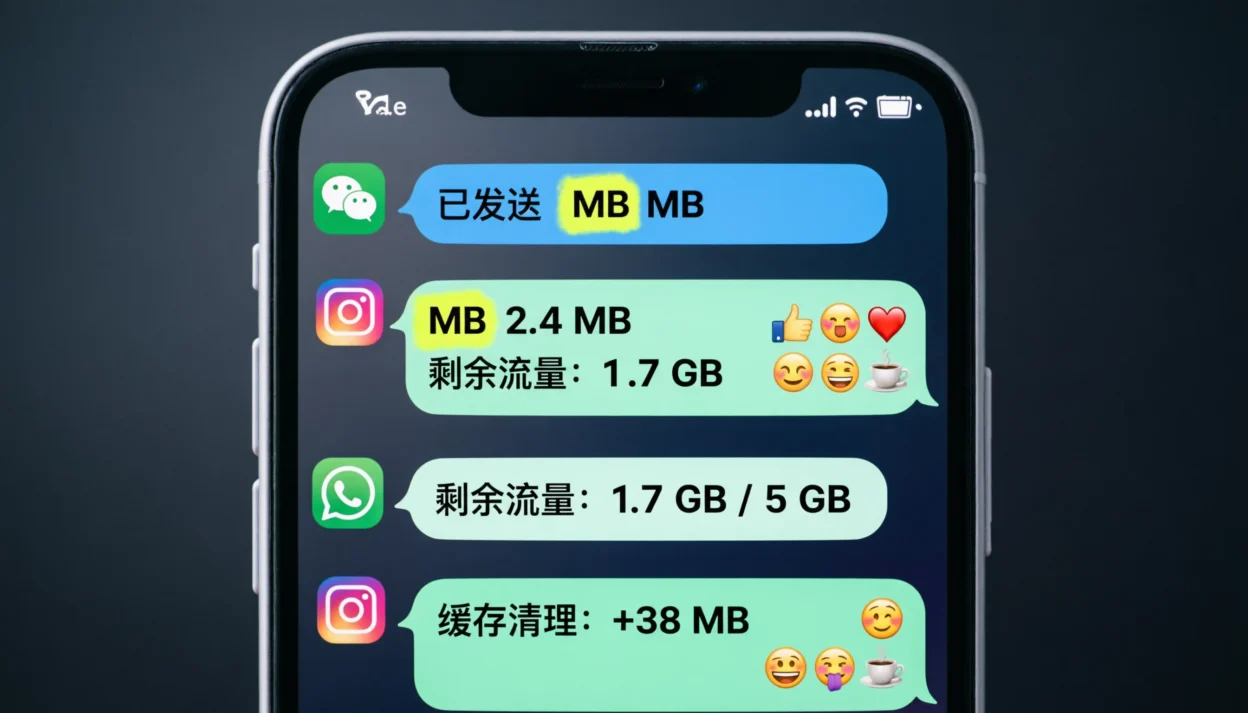 what does mb mean in text