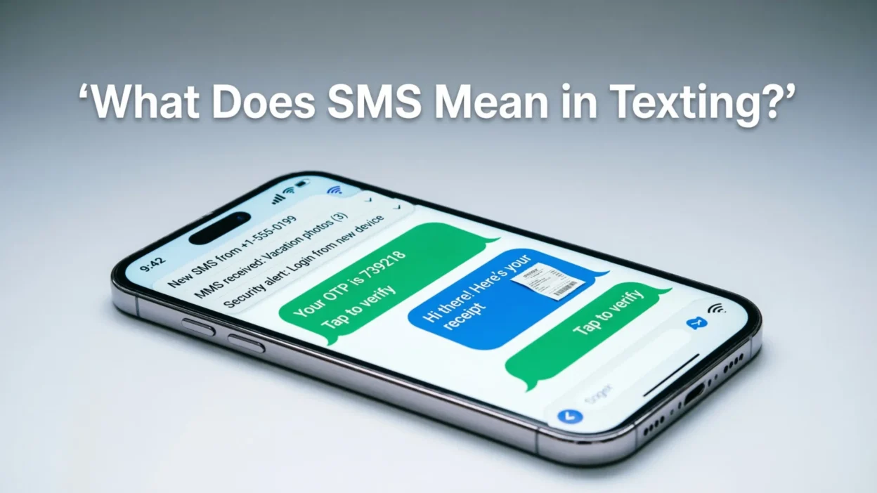 What Does SMS Mean in Texting