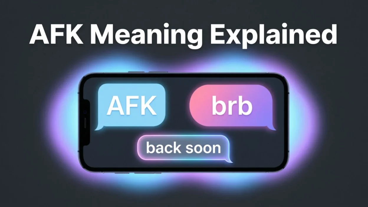 AFK Mean in Text