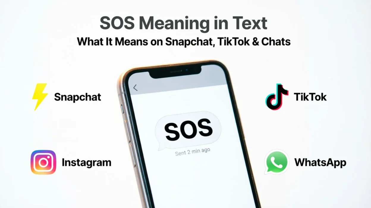 SOS Meaning in Text